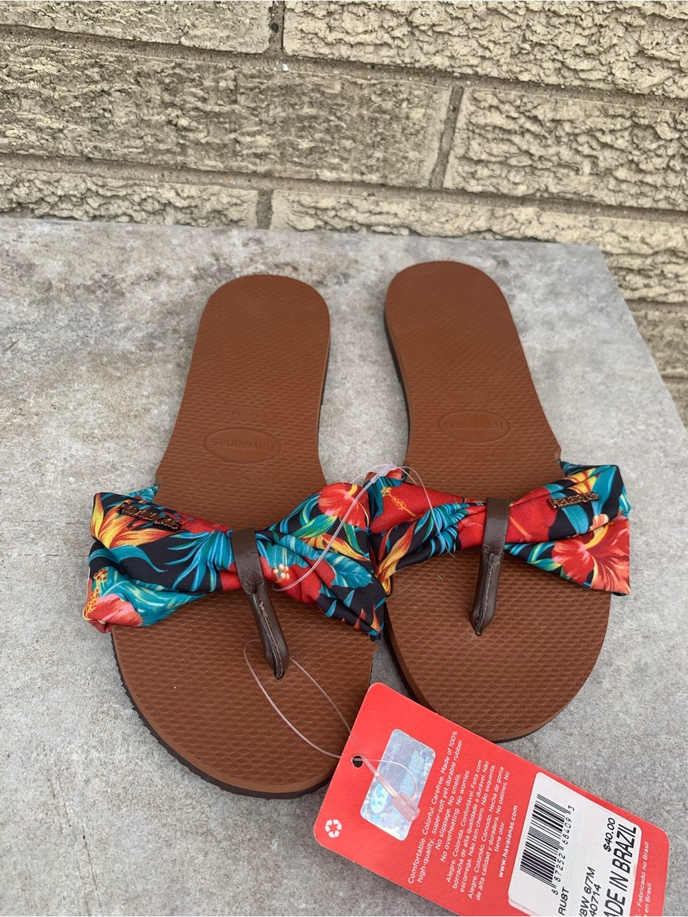 Havaianas tropical sandals 37/38